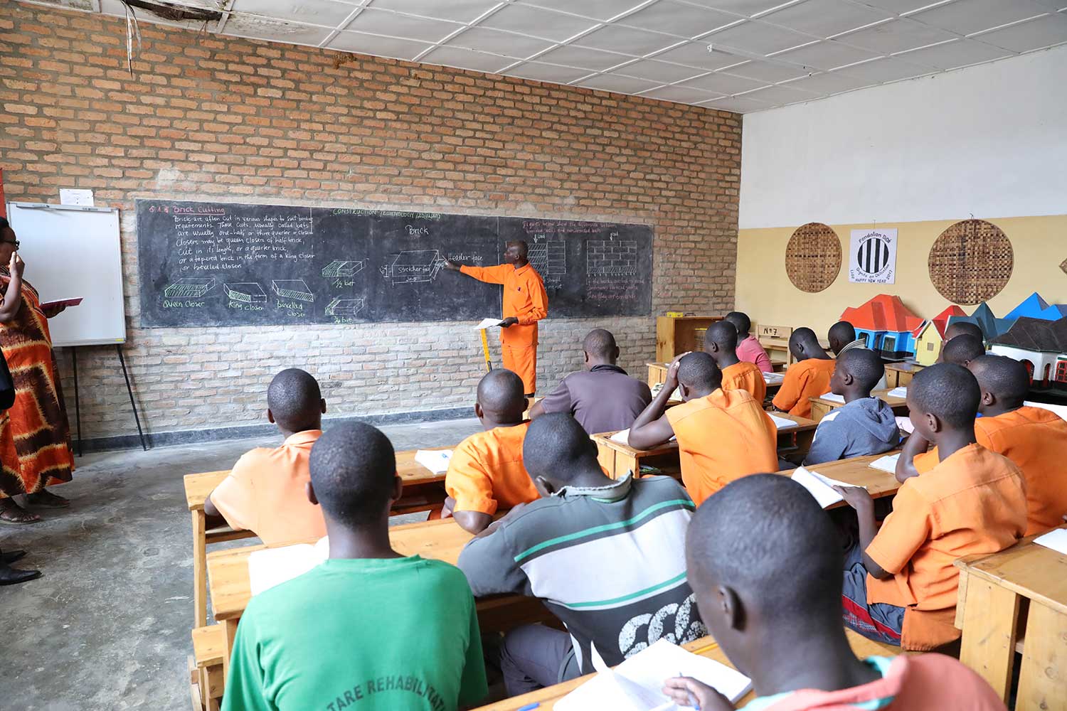 Mental health, formal education and vocational training at Nyagatare prison for juveniles (2014-2017, Financed by Swiss Donors)